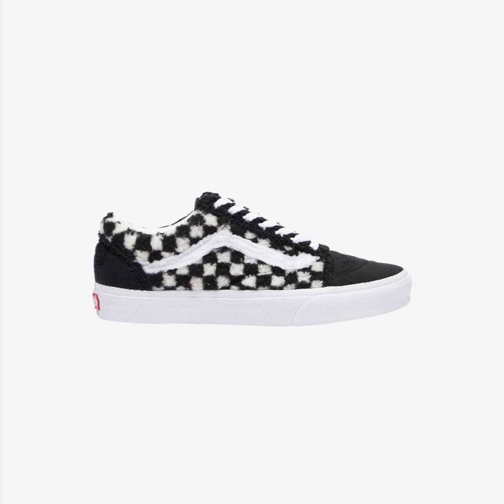 Vans Old Skool Sherpa Checker Skate Shoes
